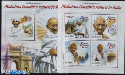 Mahatma Gandhi 2 s/s