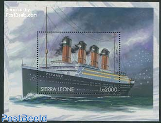 History of sailing s/s, Titanic