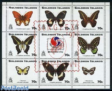 Singpex, butterflies 9v m/s