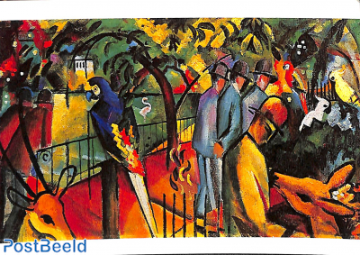 August Macke, Zoologischer Garten 1912 - Briefmarken ...