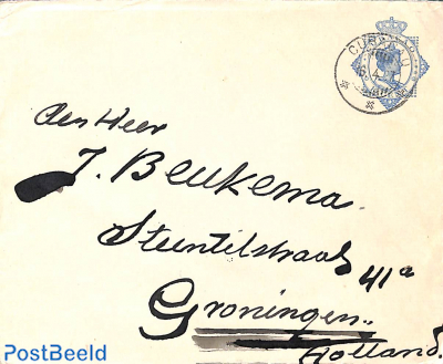 Envelope 15c to Groningen