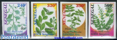 Medical plants 4v imperforated