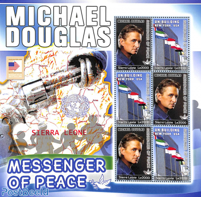 Michael Douglas Messenger of Peace m/s