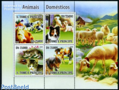 Domestic animals 4v m/s