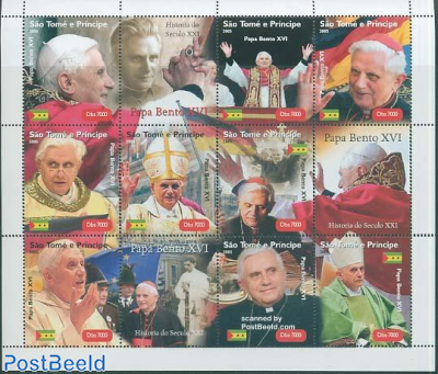 Pope Benedict XVI 9v m/s