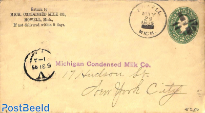 Envelope 2c, Mich. Condensed Milk Co.