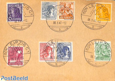 +Deutsche Post Briefmarke 1947 / Briefmarken Deutsche Post ...