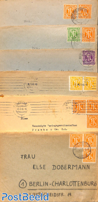 Lot with 6 covers AM post