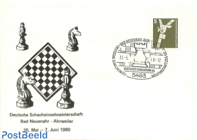 Special cover, chess topic
