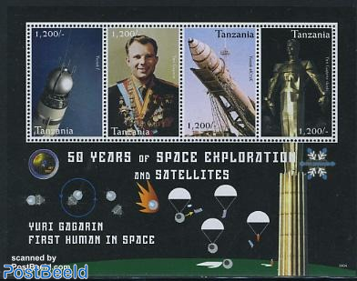 Space exploration, Yuri Gagarin 4v m/s