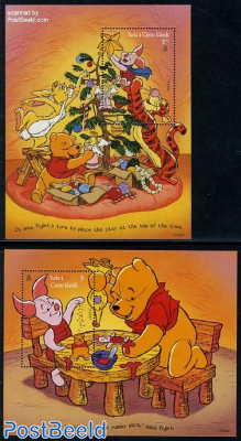 Christmas 2 s/s, Winnie the Pooh