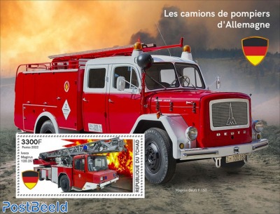 German fire engines