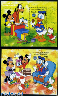 50 years Donald Duck 2 s/s