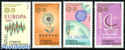 50 Years Europa stamps 4v