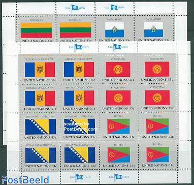 Flags 2 minisheets