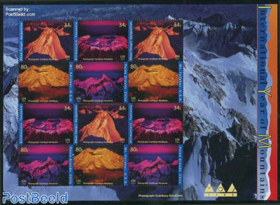 Int Mountain Year m/s (with 3 sets)