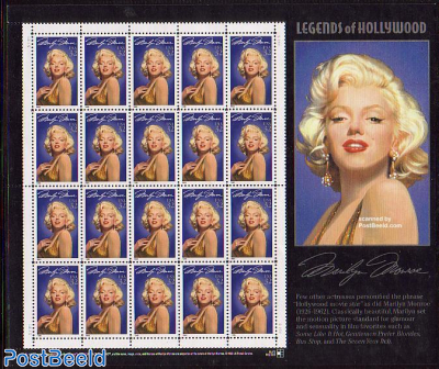 Marilyn Monroe minisheet