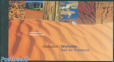 Australia world heritage, prestige booklet
