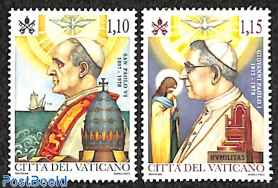 Pope Paul VI & Pope John Paul I 2v