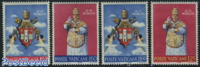 Pope John XXIII 4v