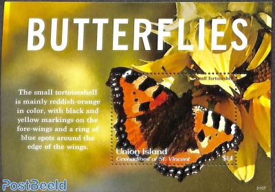 Union Island, Butterflies s/s