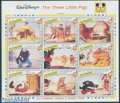 The Three little pigs 9v m/s