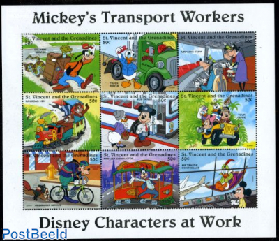 Disney, transport 9v m/s