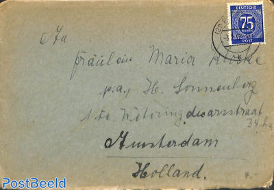 Letter from Bottrop to Amsterdam