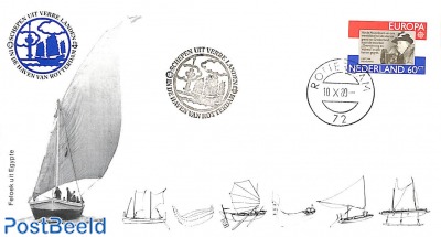 Netherlands, Special cover Feluk ship from Egypt