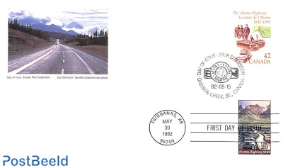 Joint issue cover, Alaska Highway