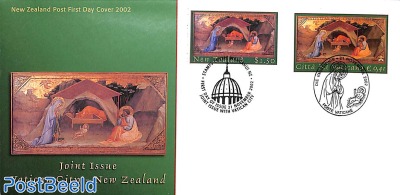 Joint Issue cover Vatican-New Zealand