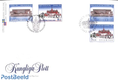Joint Issue cover Sweden-Thailand