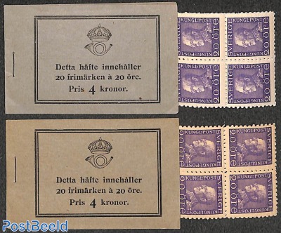 Definitives 2 booklets with 20 stamps