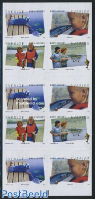 Holidays, Fishing foil booklet