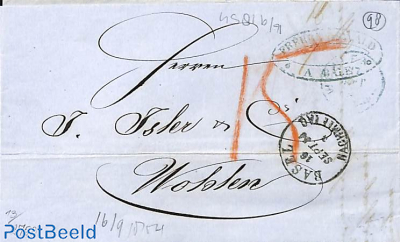folding letter from Wohlen