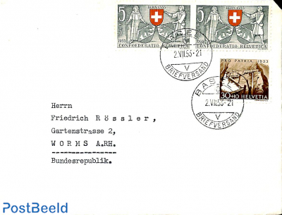 Letter from Basel to Worms