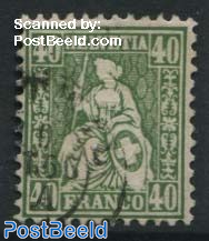 40c, Green, Stamp out of set