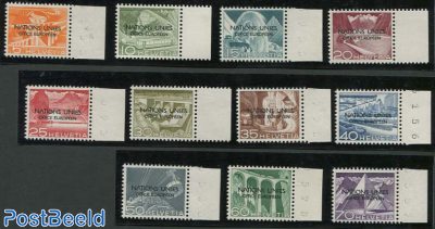 UNO Office 11v, Overprint variety: Damaged A