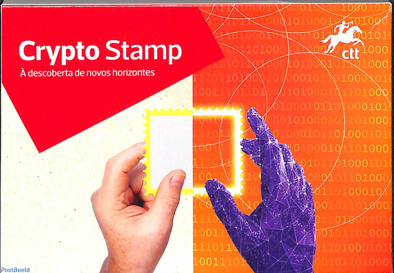 Briefmarke 2023, Portugal Crypto stamp in unopened pack, 2023 - Briefmarken  sammeln - PostBeeld.de - Online Briefmarken kaufen - Sammeln