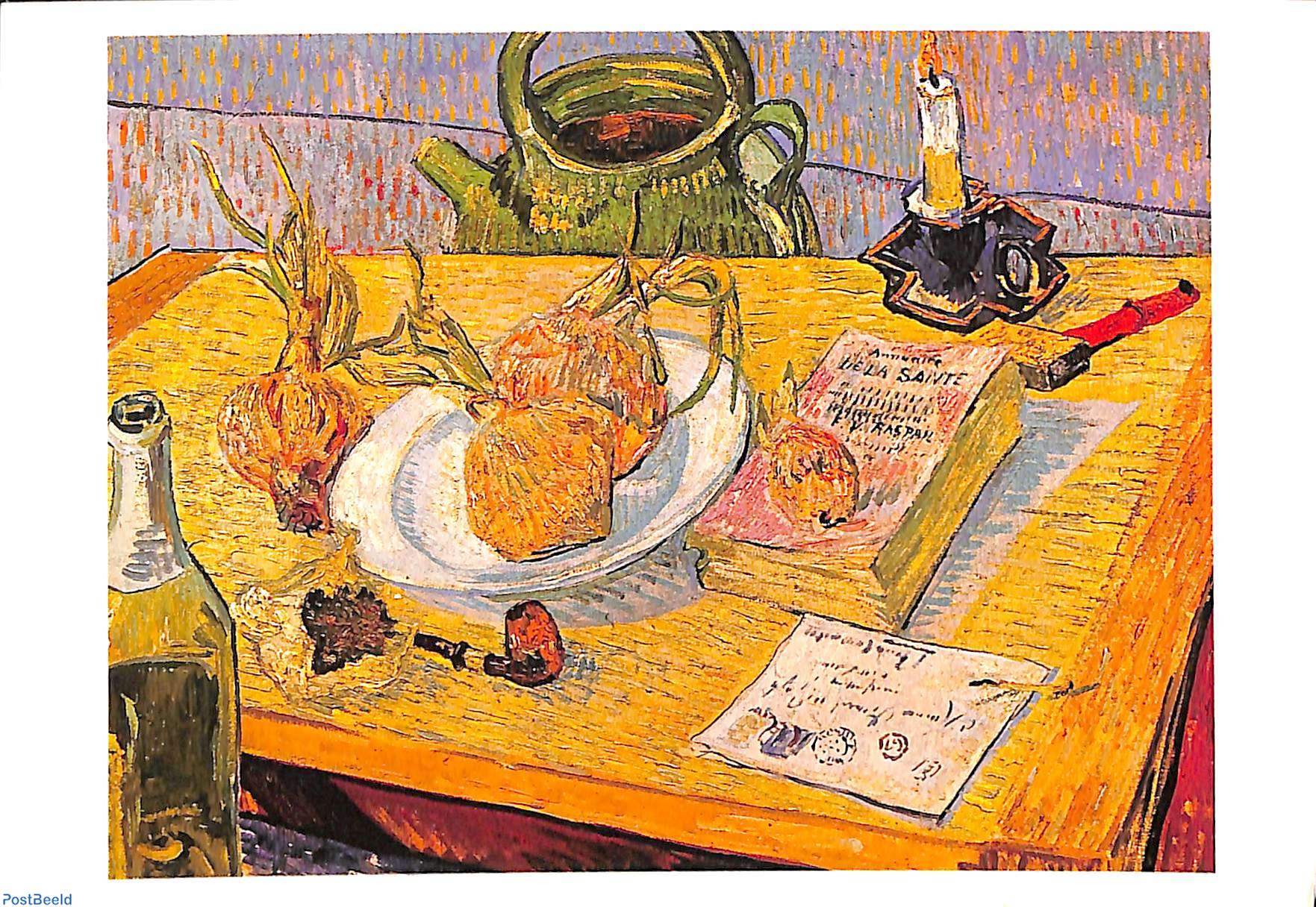 Vincent van Gogh Nature morte aux oignons 1889