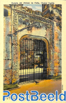 Postcard 2c, Entrance of the Alcazar of Columbus