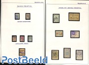 Collection with different type of Fiscal seals, see 4 pictures