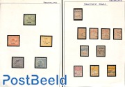 Collection with different type of Fiscal seals, see 4 pictures