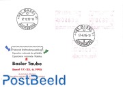 Automat Stamp, Basler Taube 1v (face value may vary)
